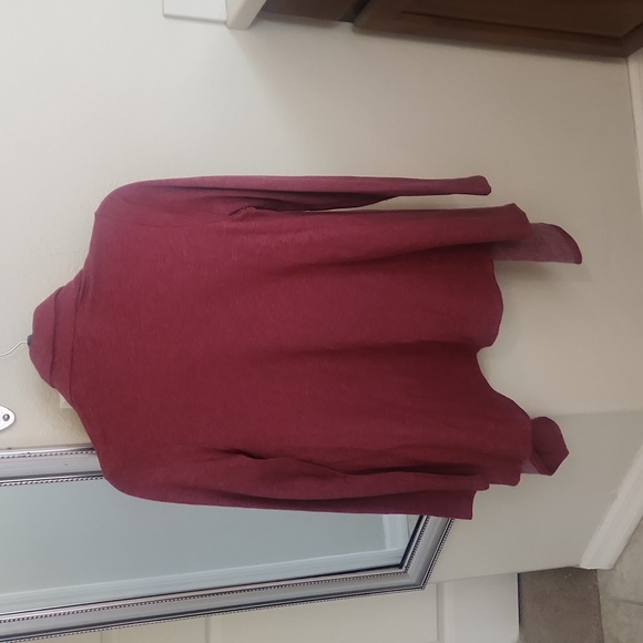 Bobeau one-button fleece wrap/cardigan - Picture 7 of 8